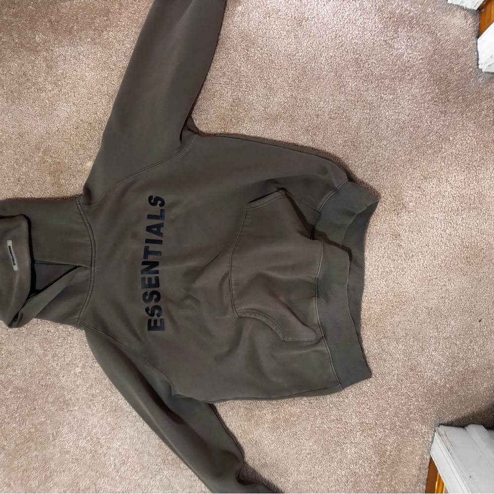 Essentials Men's Gray Hoodie